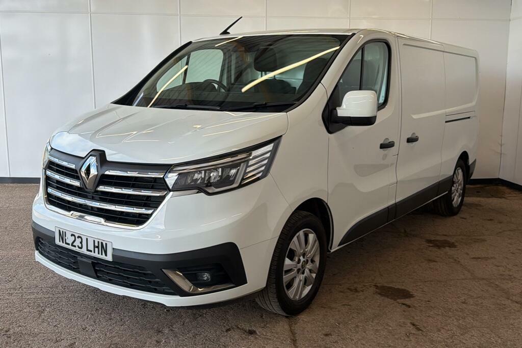 Renault Trafic 2.0 Dci Blue Ll30 Sport Panel Van Manua NL23LHN White #3