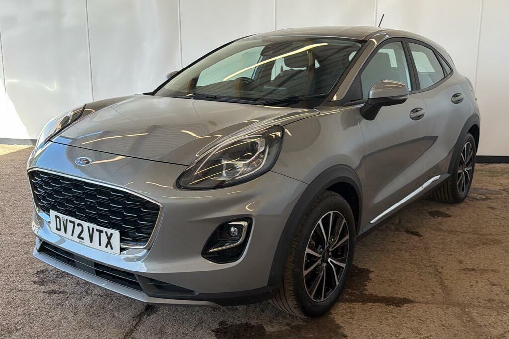 Ford Puma 1.0T Ecoboost Mhev Titanium Suv Hybrid DV72VTX Silver #3