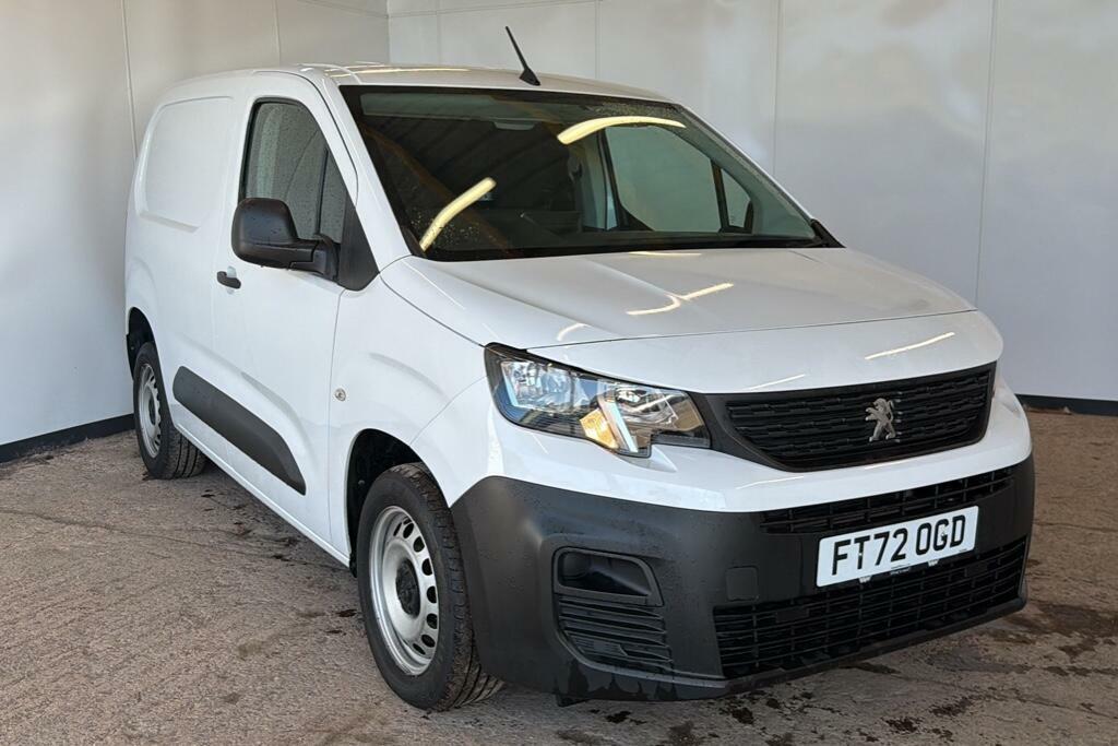 Peugeot Partner 1.5 Bluehdi 1000 Professional Premium Standard P White