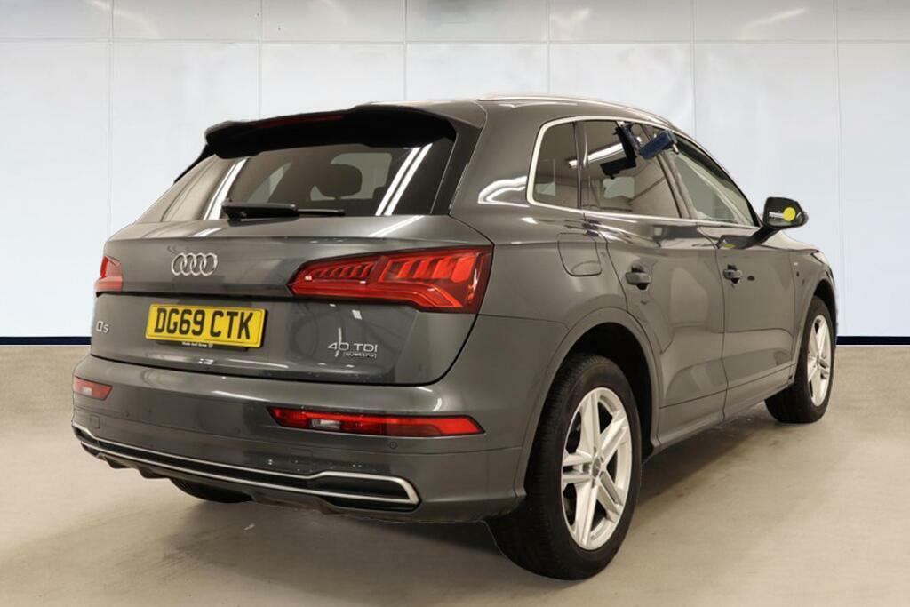 Audi Q5 2.0 Tdi 40 S Line Suv S Tronic Quattro Grey #3