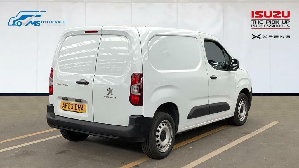 Peugeot Partner 1.5 Bluehdi 1000 Professional Premium Standard P White #4