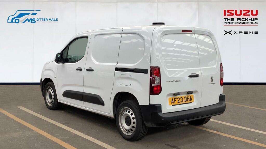 Peugeot Partner 1.5 Bluehdi 1000 Professional Premium Standard P White #3
