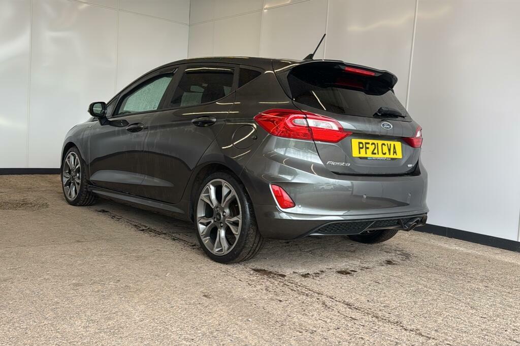 Ford Fiesta 1.0T Ecoboost Mhev St-line X Edition Hatchback Silver #2