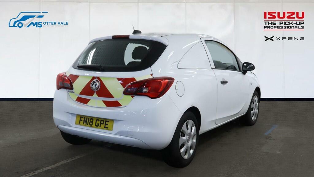 Vauxhall Corsa 1.3 Cdti Ecoflex Car Derived Van White #4