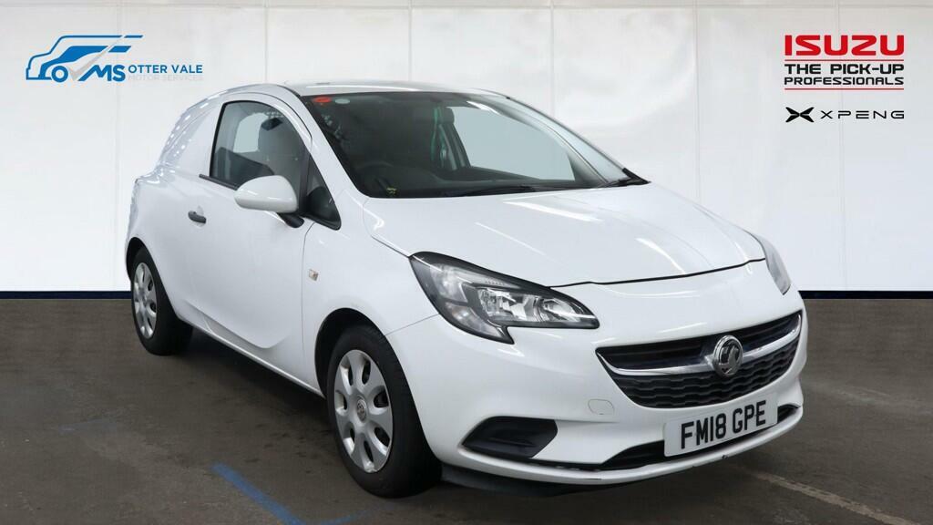 Vauxhall Corsa 1.3 Cdti Ecoflex Car Derived Van White