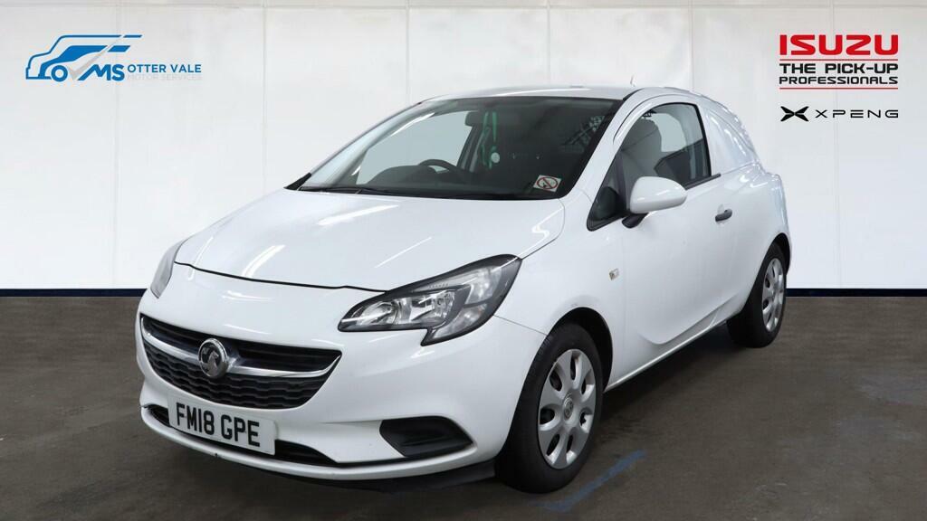 Vauxhall Corsa 1.3 Cdti Ecoflex Car Derived Van White #2