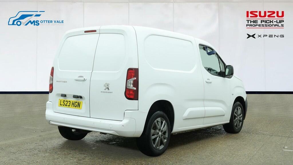 Peugeot Partner 1.5 Bluehdi 1000 Asphalt Premium Standard Panel White #4