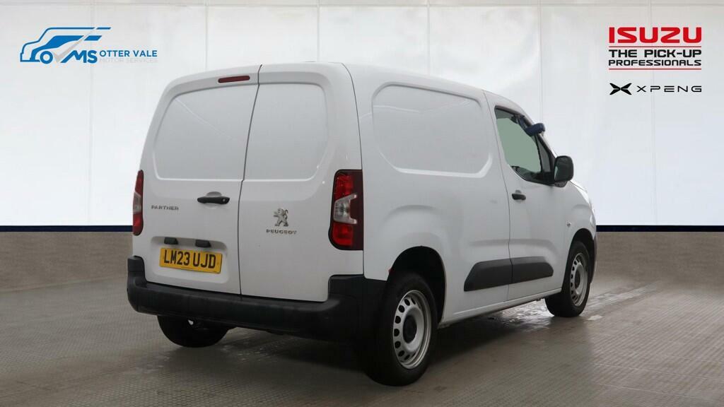 Peugeot Partner 1.5 Bluehdi 1000 Professional Premium Standard P White #4
