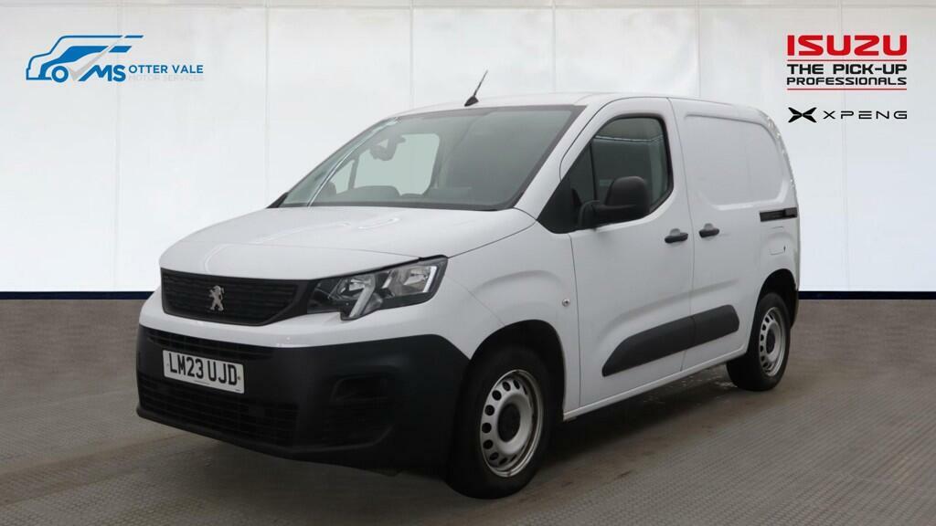 Peugeot Partner 1.5 Bluehdi 1000 Professional Premium Standard P White #2