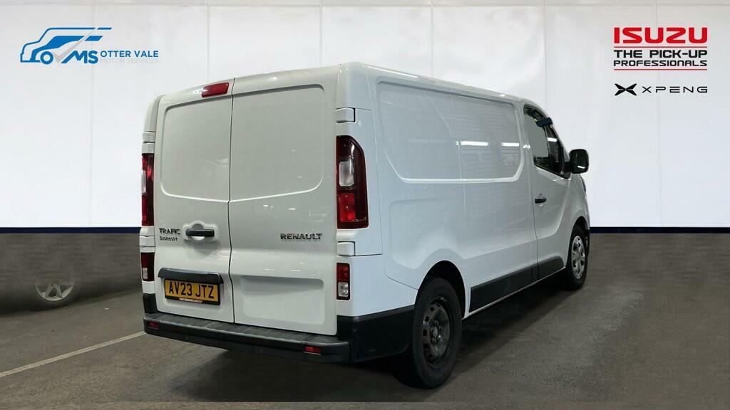 Renault Trafic 2.0 Dci Blue Sl30 Business Panel Van M AV23JTZ White #4