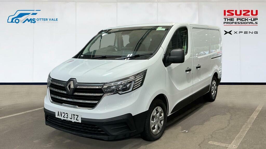 Renault Trafic 2.0 Dci Blue Sl30 Business Panel Van M AV23JTZ White #2