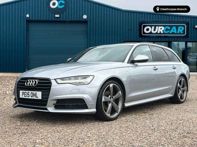 Audi A6 Avant 2015 2.0 Tdi Ultra Black Edition Estate Silver