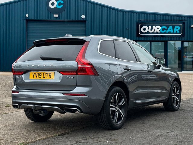 Volvo XC60 2019 2.0 D4 R-design Suv Awd Euro YV19UTR Grey #3