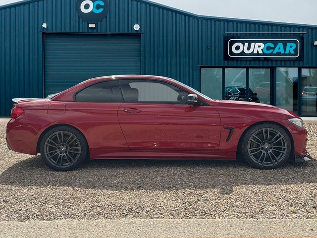 BMW 4 Series 2014 3.0 435I M Sport Convertible Red #2