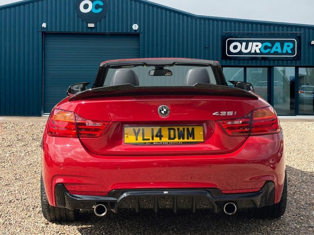 BMW 4 Series 2014 3.0 435I M Sport Convertible Red #4