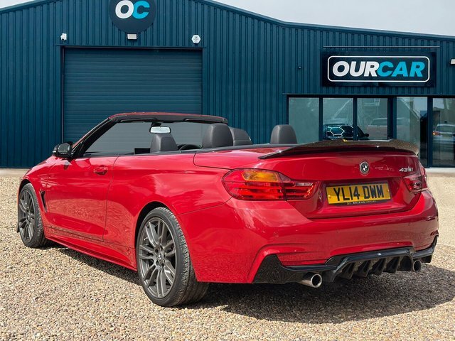 BMW 4 Series 2014 3.0 435I M Sport Convertible Red #5