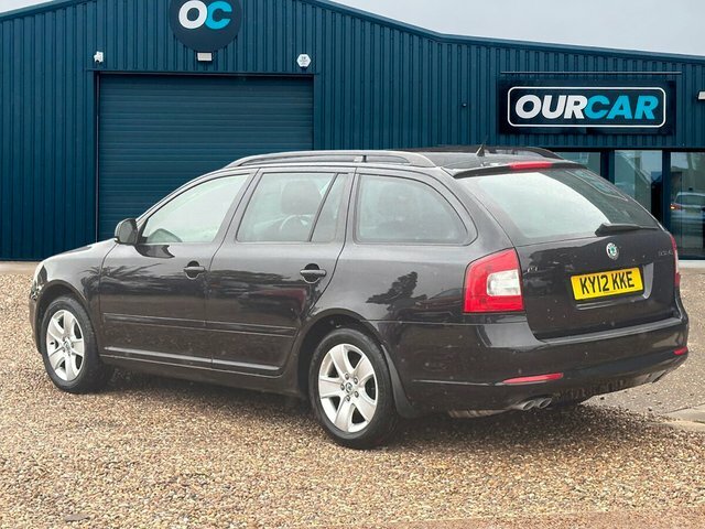 Skoda Octavia 2012 1.4 Tsi Elegance Estate Dsg Euro 5 Black #5