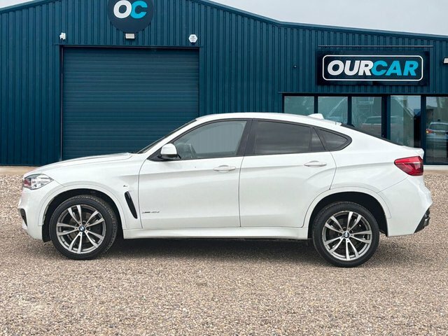 BMW X6 2016 3.0 40D M Sport Suv Xdrive Eu DA16OGB White #6