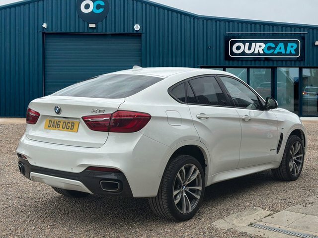 BMW X6 2016 3.0 40D M Sport Suv Xdrive Eu DA16OGB White #3