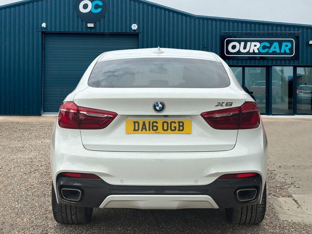 BMW X6 2016 3.0 40D M Sport Suv Xdrive Eu DA16OGB White #4