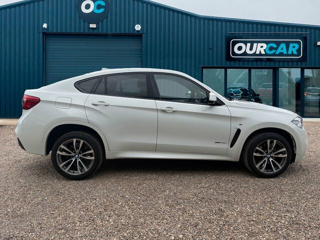 BMW X6 2016 3.0 40D M Sport Suv Xdrive Eu DA16OGB White #2