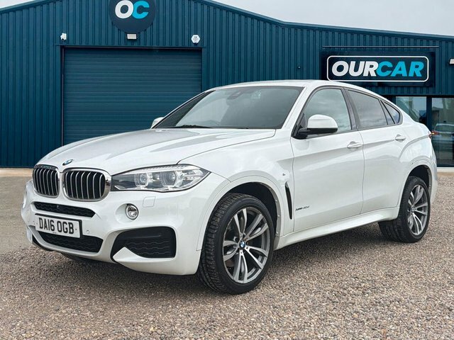 BMW X6 2016 3.0 40D M Sport Suv Xdrive Eu White