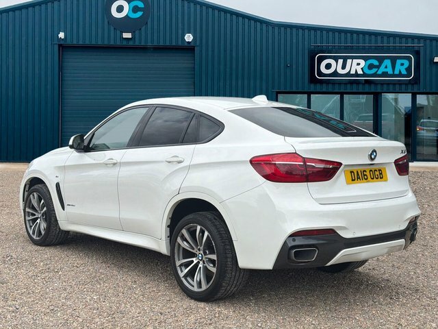 BMW X6 2016 3.0 40D M Sport Suv Xdrive Eu DA16OGB White #5