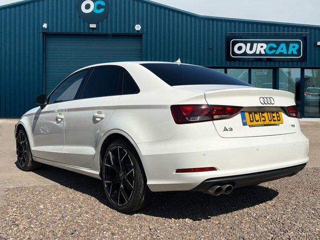 Audi A3 2015 2.0 Tdi Sport Saloon Euro 6 White #5