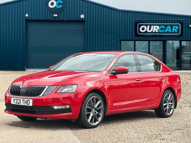 Skoda Octavia 2019 1.0 Tsi Gpf Se Technology Hatchback Petro Y321THO Red