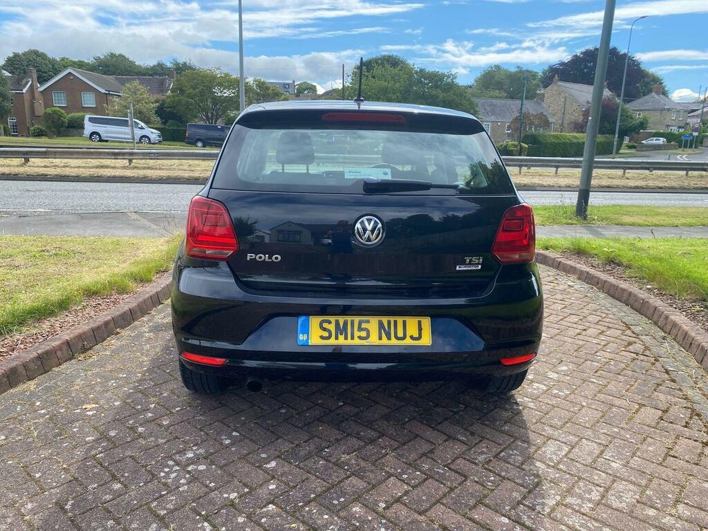 Volkswagen Polo 1.2 Tsi Bluemotion Tech Se Euro 6 Ss 2015 Black #3