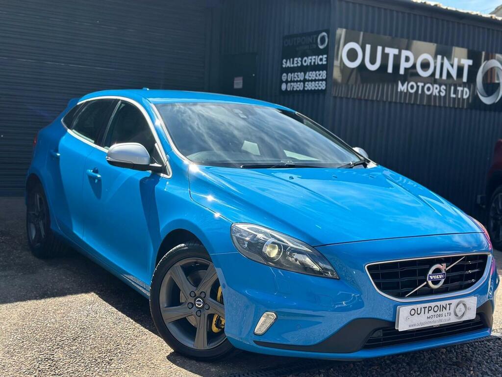 Volvo V40 Hatchback 2.0 D4 R-design Lux Nav Euro 6 Ss Blue
