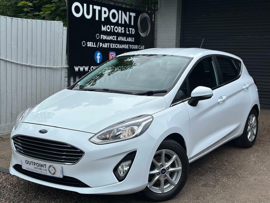 Ford Fiesta Hatchback 1.1 Ti-vct Zetec Euro 6 Ss 2018 FA18WOY White #6