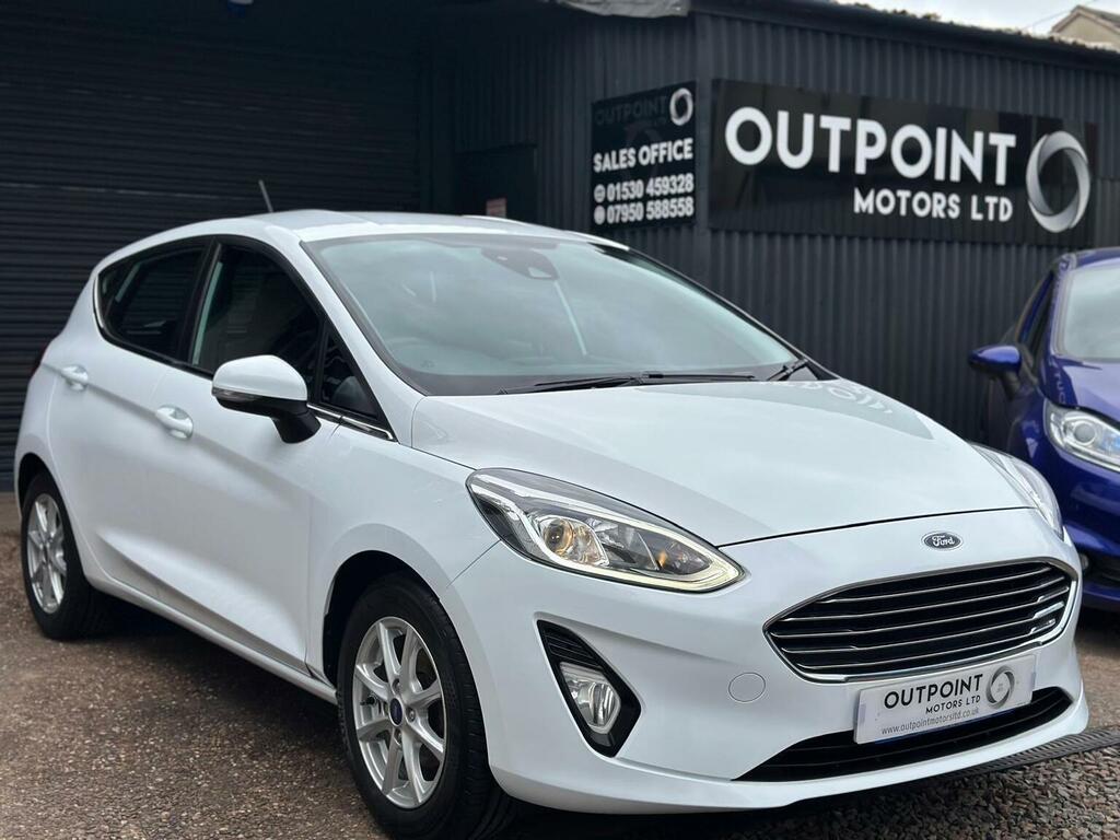 Ford Fiesta Hatchback 1.1 Ti-vct Zetec Euro 6 Ss 2018 FA18WOY White #5