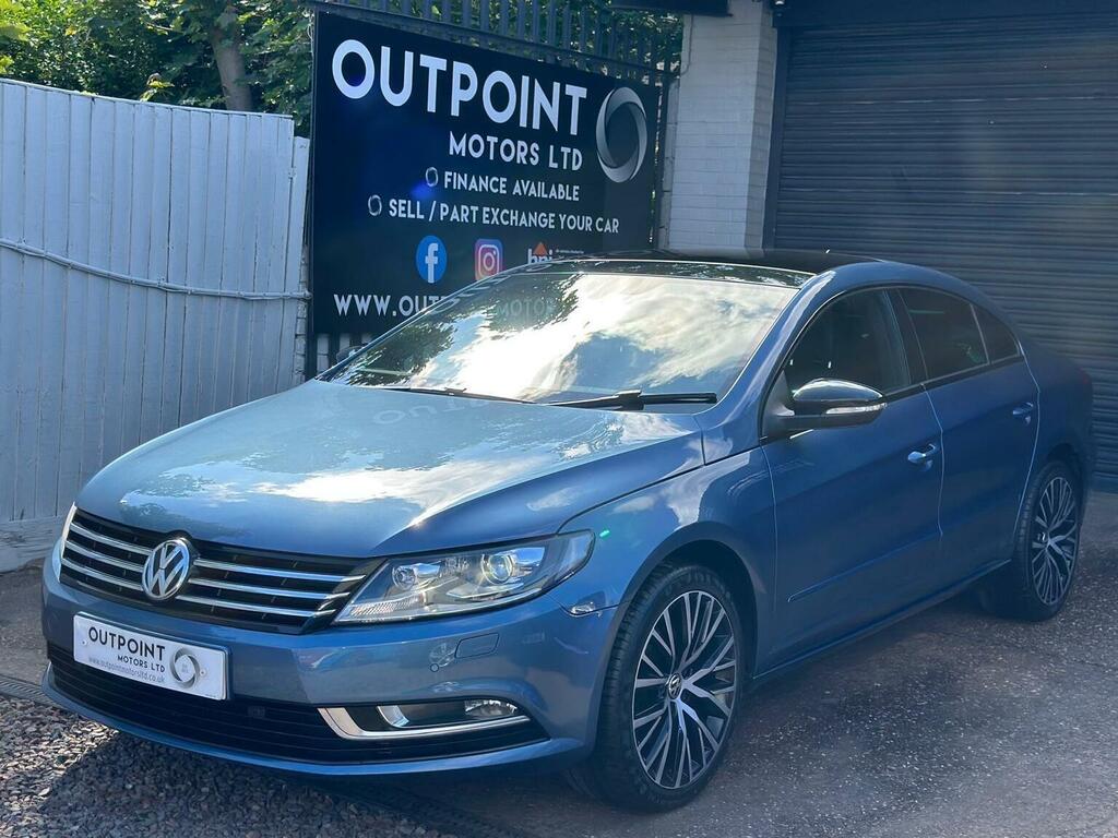 Volkswagen CC Saloon 2.0 Tdi Bluemotion Tech Gt Black Edition Eu Blue #6