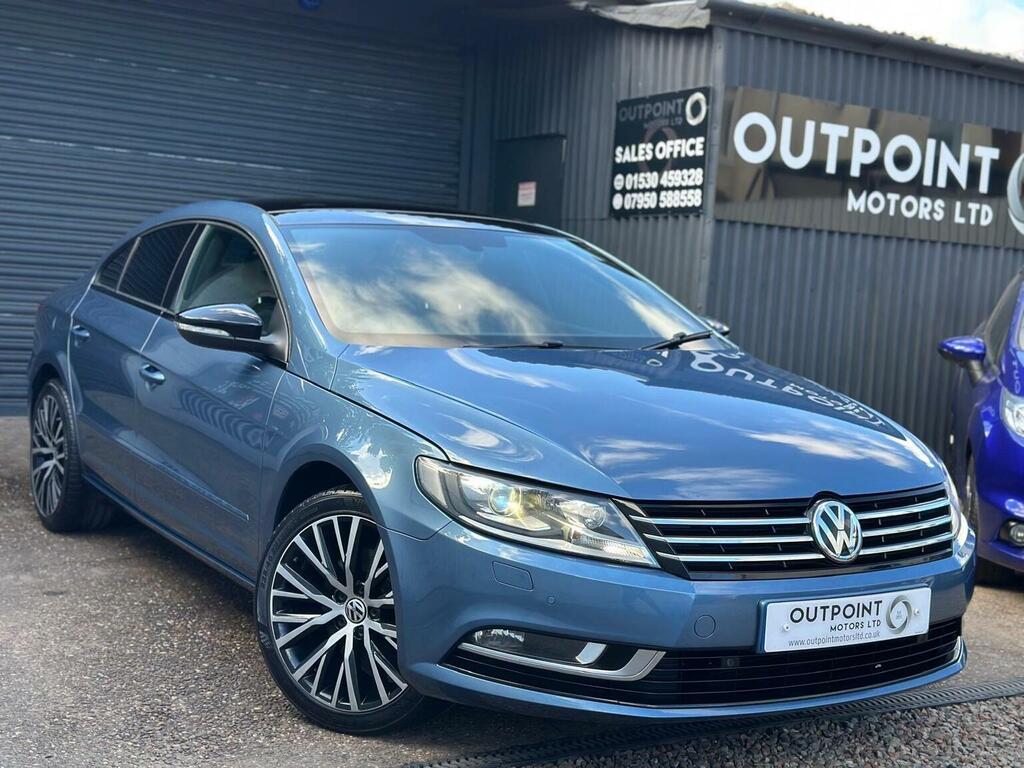 Volkswagen CC Saloon 2.0 Tdi Bluemotion Tech Gt Black Edition Eu Blue