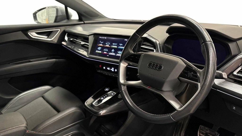 Audi Q4 E Tron Suv Grey #3