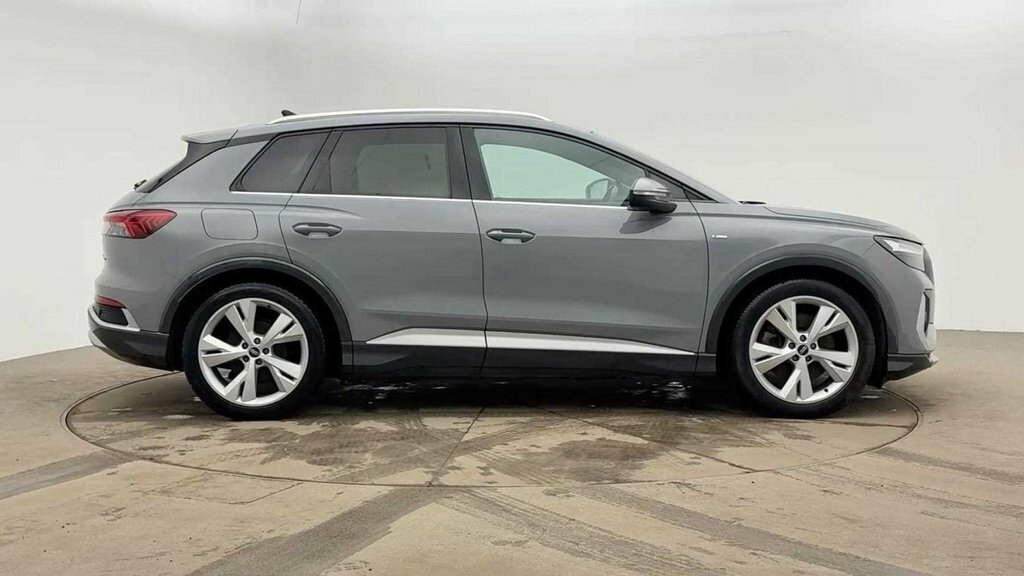 Audi Q4 E Tron Suv Grey #2