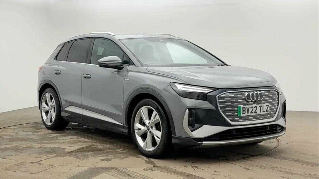 Audi Q4 E Tron Suv Grey