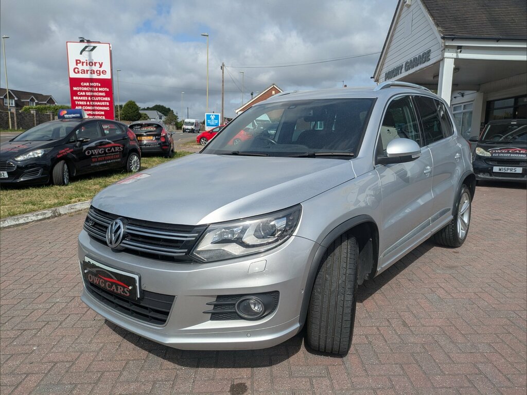 Volkswagen Tiguan 2.0 Tdi Bluemotion Tech R-line Suv Dsg CF63ODA Silver #3