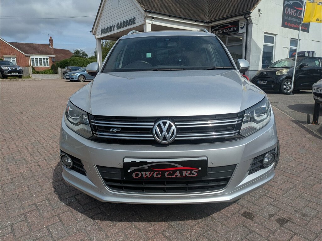 Volkswagen Tiguan 2.0 Tdi Bluemotion Tech R-line Suv Dsg CF63ODA Silver #2