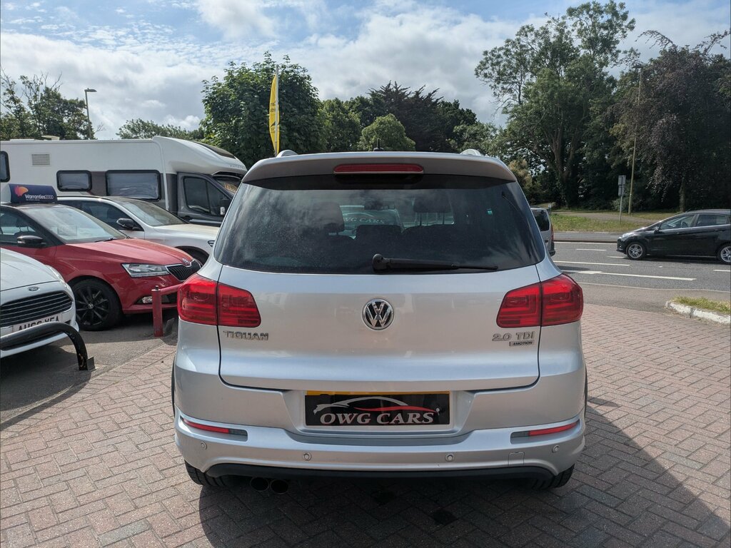 Volkswagen Tiguan 2.0 Tdi Bluemotion Tech R-line Suv Dsg CF63ODA Silver #6
