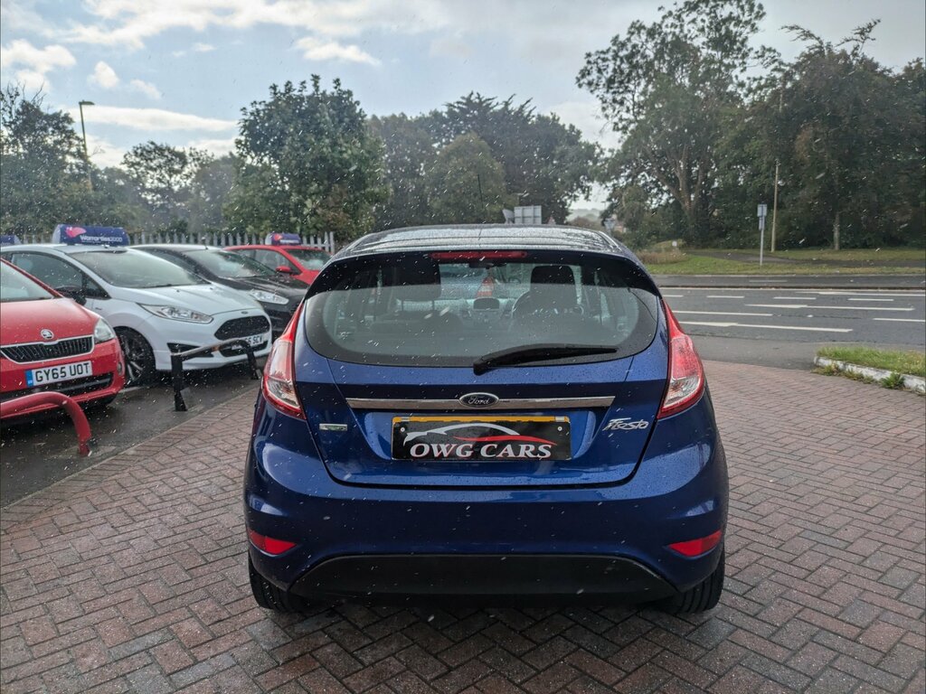 Ford Fiesta 1.0T Ecoboost Zetec Hatchback Eu Blue #5