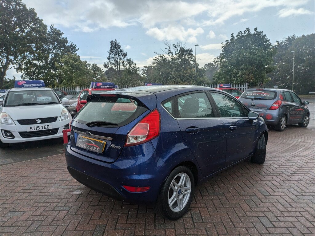 Ford Fiesta 1.0T Ecoboost Zetec Hatchback Eu Blue #6