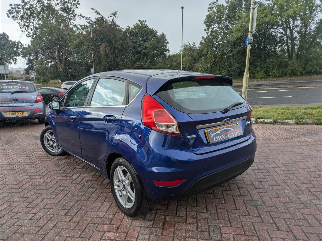 Ford Fiesta 1.0T Ecoboost Zetec Hatchback Eu Blue #4