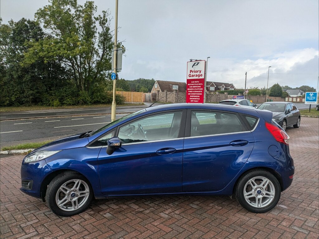 Ford Fiesta 1.0T Ecoboost Zetec Hatchback Eu Blue #3