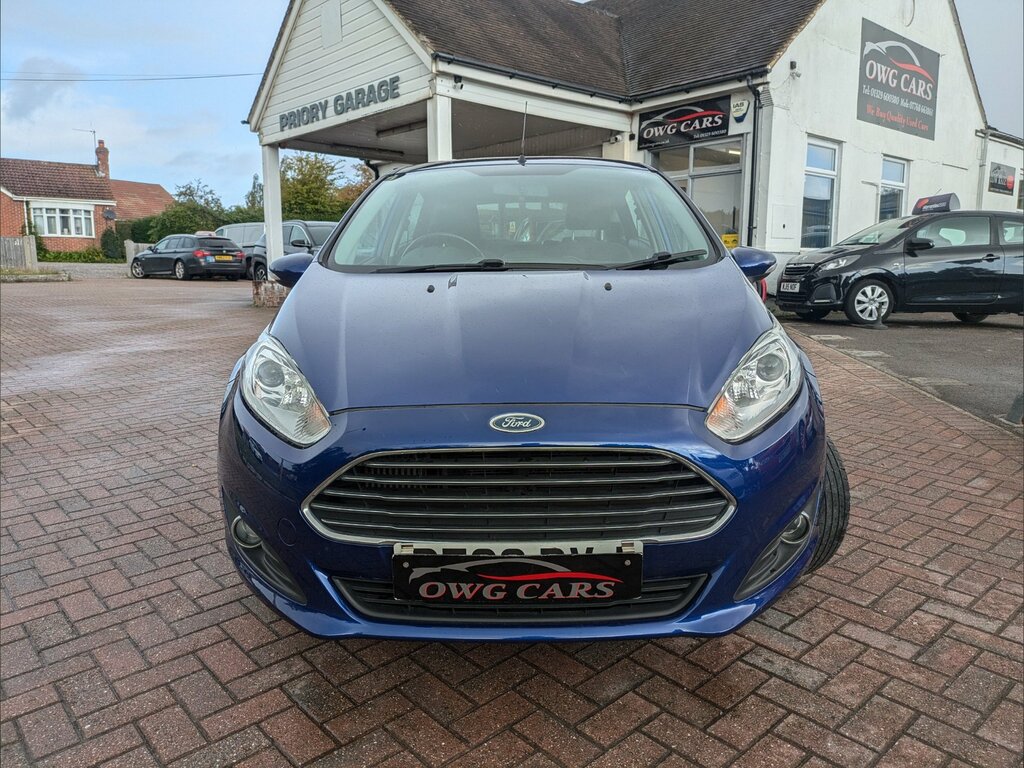 Ford Fiesta 1.0T Ecoboost Zetec Hatchback Eu Blue #2