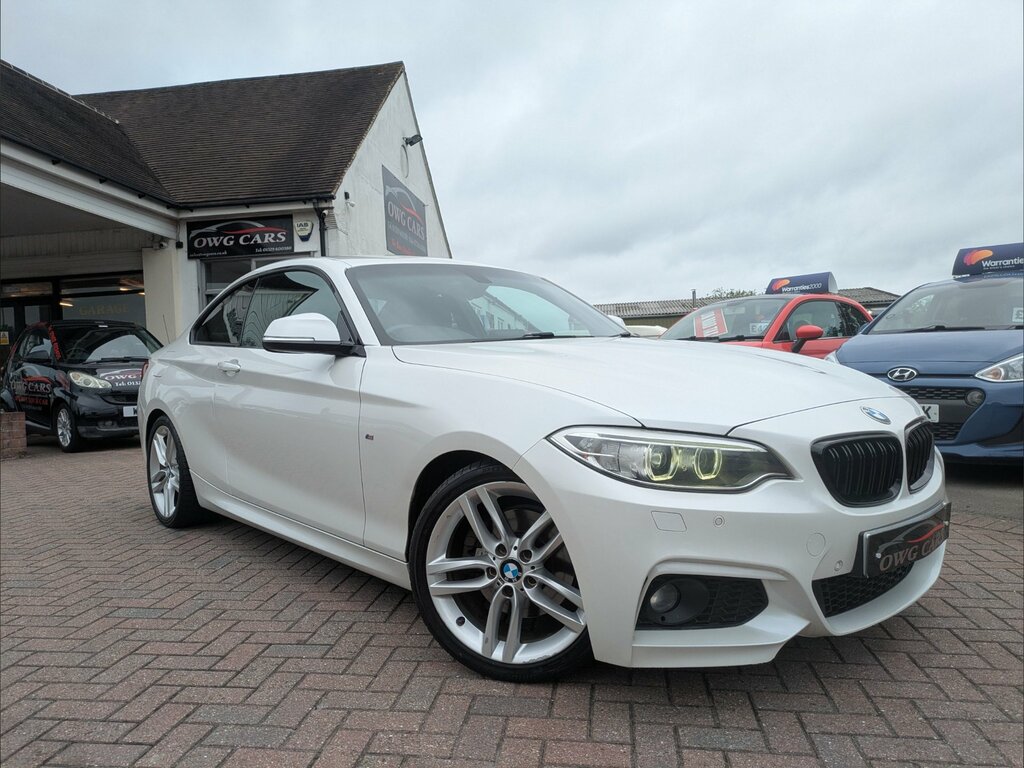 BMW 2 Series Gran Coupe 2.0 220I M Sport Coupe Euro 6 S White
