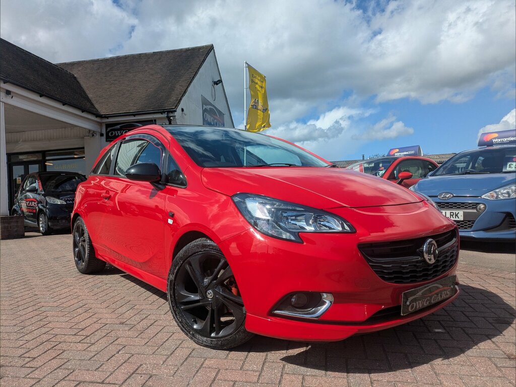 Vauxhall Corsa 1.4I Ecotec Limited Edition Hatchback M FD15UTB Red