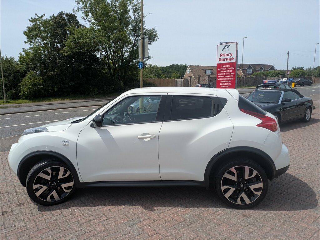 Nissan Juke 1.5 Dci 8V N-tec Suv Euro 5 Ss White #4