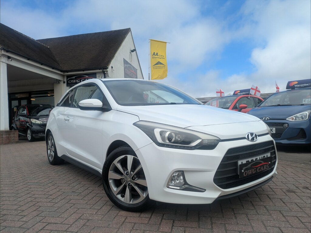 Hyundai I20 1.2 Se Coupe Euro 6 84 Ps White